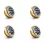 BitsPower vītņotie aizbāžņi G1/4 (4 gab.) Stardust Gold – BitsPower BPM-TBC06-4P