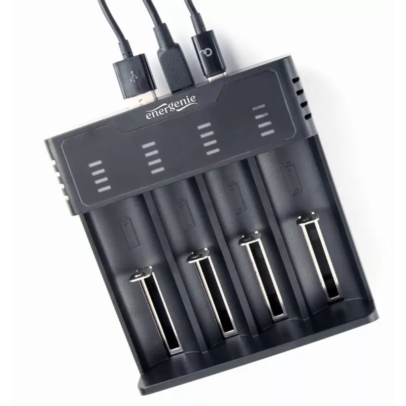 Baterijas lādētājs Gembird BC-USB-02 USB Litija-Jonu NiCd NiMH