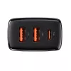 Baseus 30 W USB lādētājs QC PD3.0 Type C PD ātra uzlāde, ātrs tālruņa lādētājs iPhone 17 16 15 14 13 12 Pro Max Xiaomi Samsung