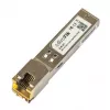 Tīkla slēdža modulis MikroTik S-RJ01 — 1× Gigabit Ethernet (RJ-45), 1000 Mbps, 1.25 Gbit/s datu pārraides ātrums, 0.1 km pārraide