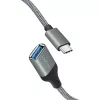 LogiLink USB 3.2 Gen1 Type-C adapteris C/M uz USB-A/S OTG alumīnija 0,15 m
