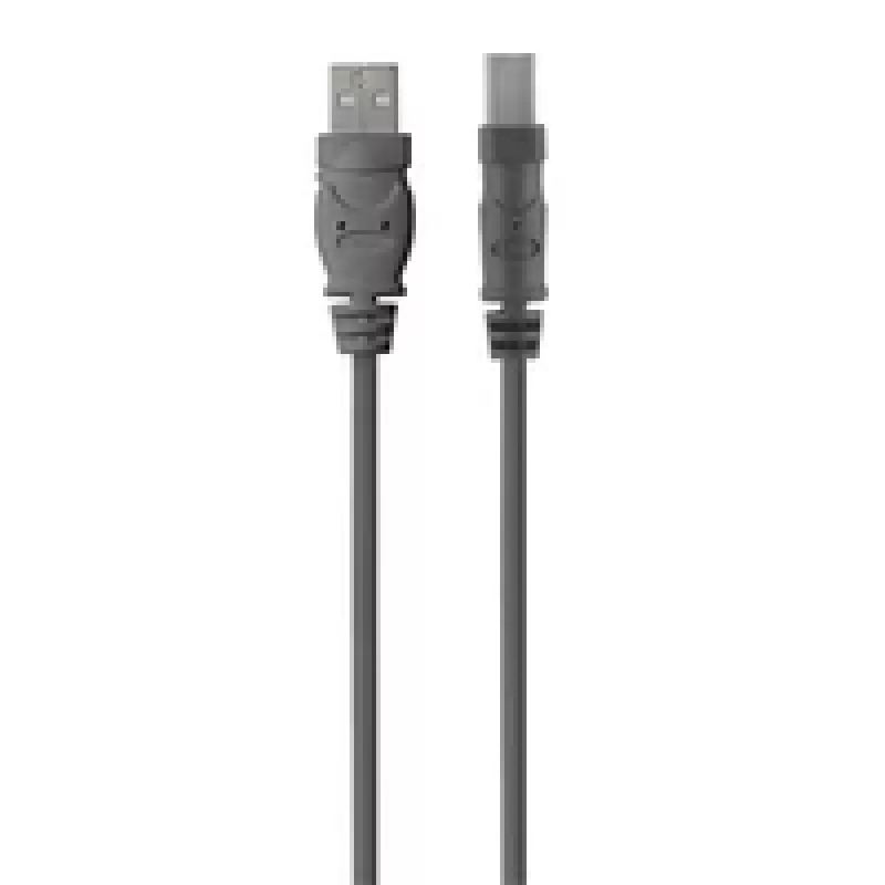 Belkin USB 2.0 Premium Printera kabelis, USB-A / USB-B, 1,8 m, melns.