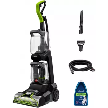 Bissell | PowerWash Pet, Upright Carpet and Upholstery Cleaner | 3878N | Ar vadu darbināms | Handstick | Mazgāšanas funkcija | 600 W | Melns/Laima krāsa | Garantija 24 mēneši