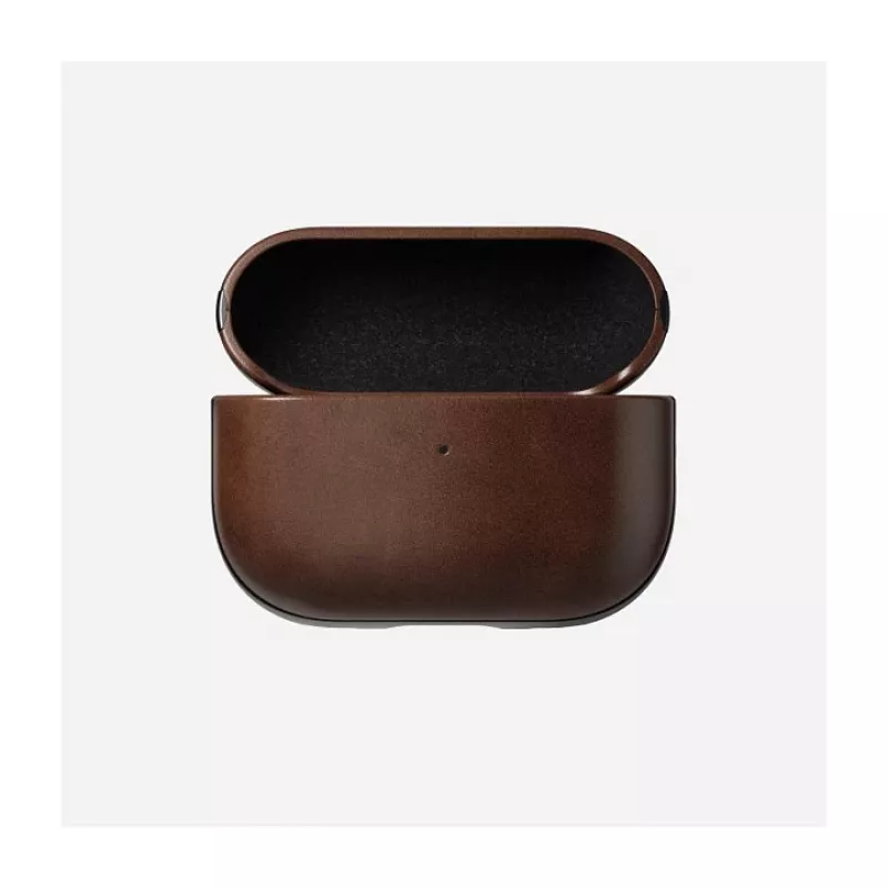 Case Nomad Modern Leather Case — āda, mikrošķiedra, polikarbonāts, brūns