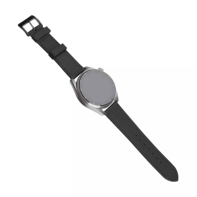 Ādas pulksteņa siksna FIXED FIXLST-22MM-BK — 22 mm, ātri noņemama, melna