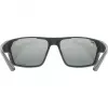 Polarizētas saulesbrilles Uvex Sportstyle 233 P - melna matēta/litemirror sudraba