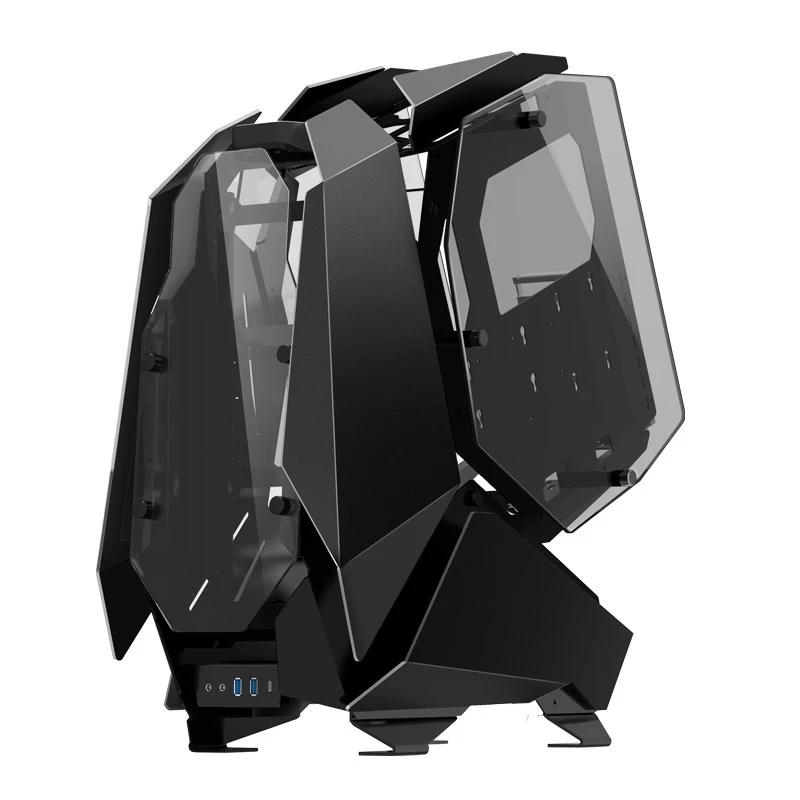 PC korpuss Jonsbo MOD5, ATX, melns