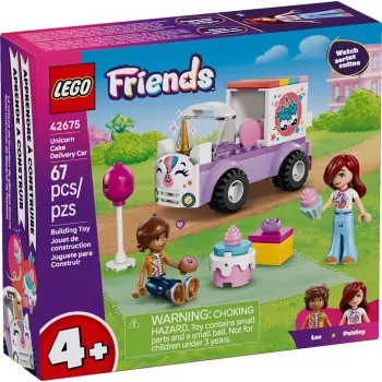 LEGO FRIENDS 42675 Vienradža kūkas piegādes auto