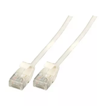 EFB-Elektronik RJ45 komutācijas kabelis Cat.6A U/UTP TPE 3,6mm ultraflex balts 0,15m Ražotājs: EFB Elektronik (K8108WS.0,15)