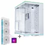 Lian Li O11 Dynamic EVO RGB PC-Enclosure Bundle + HydroShift II LCD-S 360TL AiO- Balts