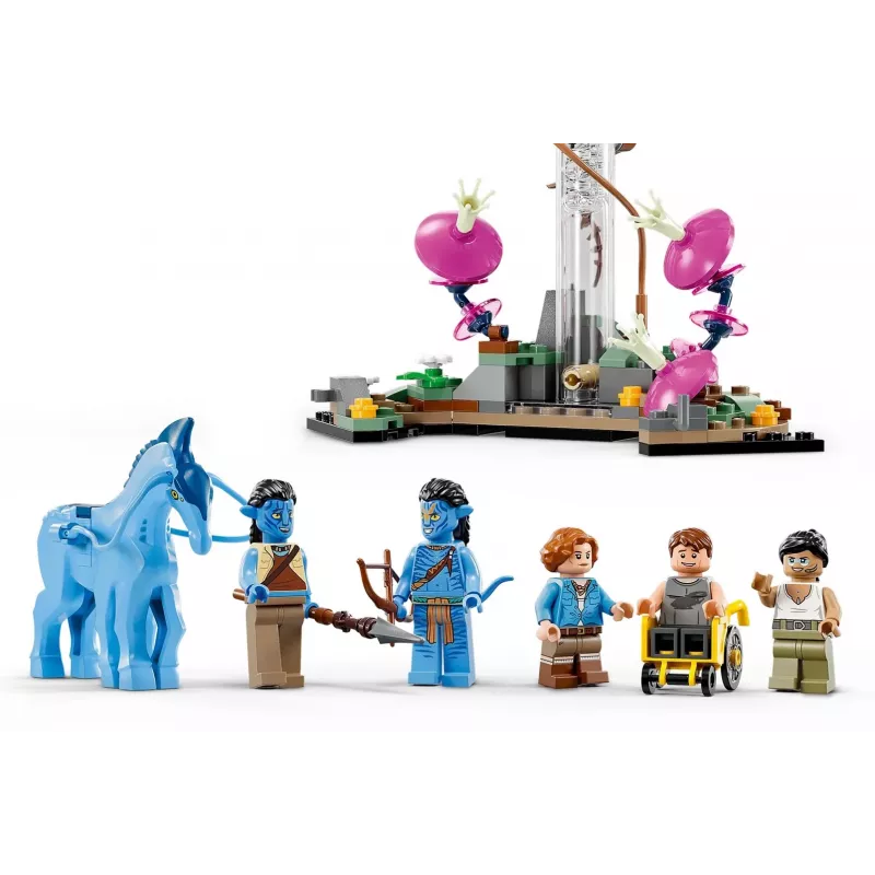 LEGO Avatar Peldošie kalni: 26. vieta un RDA Samson komplekts 75573, Daudzkrāsains