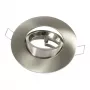 Synergy 21 LED Retrofit GU10 / GX5,3 iebūvējamais griestu gaismeklis D09-Sudraba