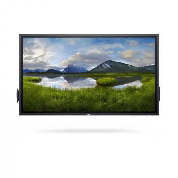 DELL P6524QT interaktīvais plakanais panelis 163,9 cm (64,5 collas) LCD 350 cd/m² 4K Ultra HD melns skārienekrāns