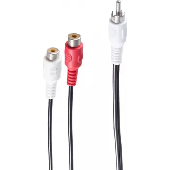 Audio kabelis RCA 2 x RCA ShiverPeaks BS40044