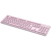 Bezvadu tastatūra CANYON HKB-W01 — kompakts rozā izkārtojums, UK/US taustiņu vāciņi
