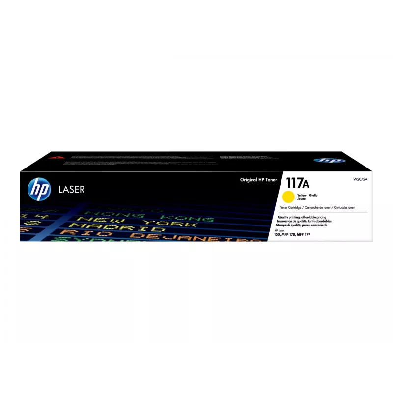 HP 117A dzeltena Oriģināls Laser tonera kasete