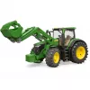 Traktors BRUDER John Deere 7R 350 rotaļlieta — ABS, ieteicamais vecums 3+