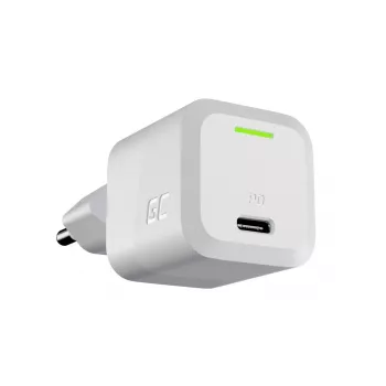 Green Cell CHARGC06W Mobilās ierīces lādētājs Universāls Balts Maiņstrāvas Ātrais