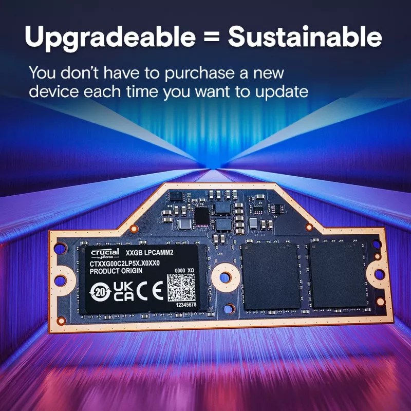 Atmiņas modulis Crucial LPDDR5X 32GB 7500 MT/s