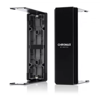 Stiprinājuma komplekts Noctua NA-HC4 chromax.Melns — Alumīnija radiatora piederums centrālajam procesoram, melns