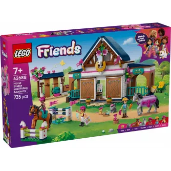 Blocks Friends 42688 Zirgu Stallis un Jāšanas Akadēmija