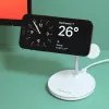 Bezvadu galda lādētājs Tellur TLL151391 3in1 MagSafe ātrā uzlāde tālrunim, pulkstenim un austiņām