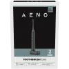 AENO Sonic Electric Toothbrush DB6: Melns, 5 režīmi, bezvadu uzlāde, 46000 apgr./min, 40 dienas bez uzlādes, IPX7