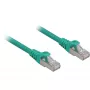 Tīkla kabelis Sharkoon Cat.6a SFTP RJ-45 Cat6a 0,25 m zaļš