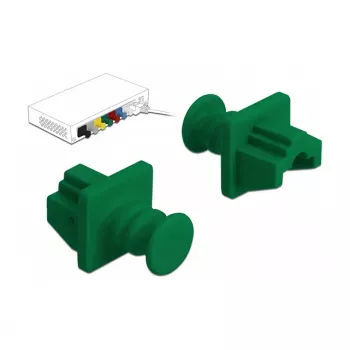 Putekļu aizsargs DeLOCK 86512 RJ-45 10 gab.