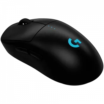 Spēļu pele Logitech G PRO 2 LIGHTSPEED RF Wireless, HERO 2 sensors, 32000 DPI, 1 ms, 8 pogas, abpusēji lietojama, 95 h akumulators