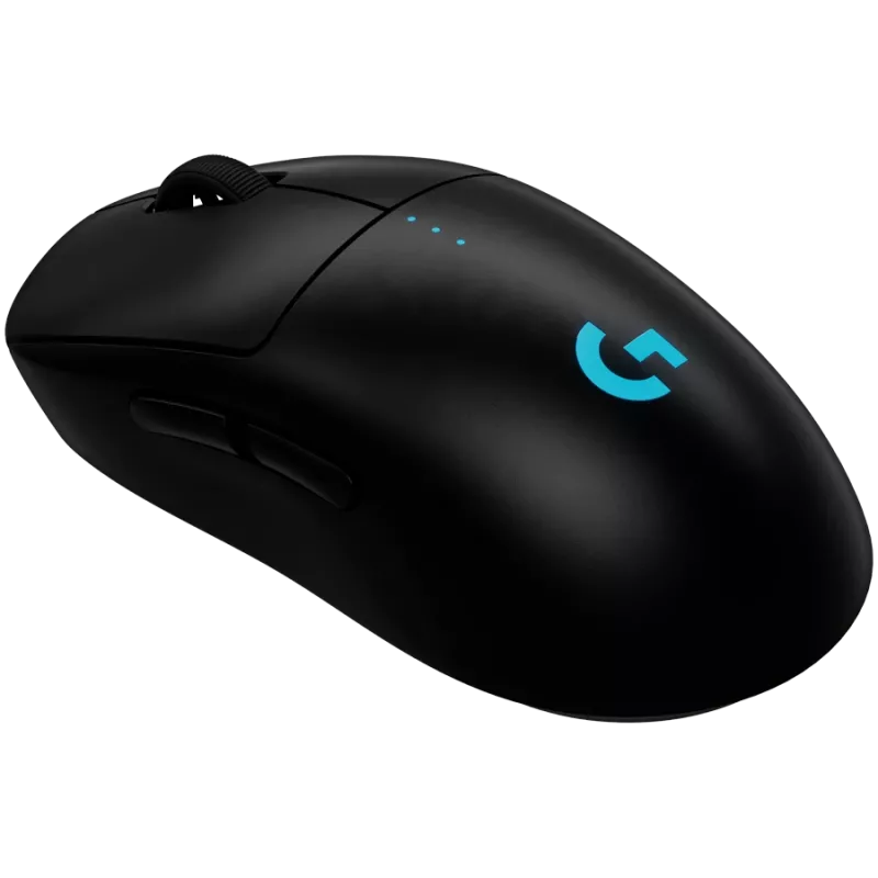 Spēļu pele Logitech G PRO 2 LIGHTSPEED RF Wireless, HERO 2 sensors, 32000 DPI, 1 ms, 8 pogas, abpusēji lietojama, 95 h akumulators