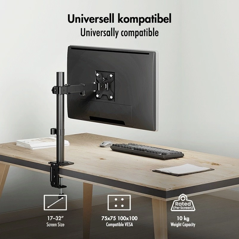 Monitora stiprinājums 17-32 10 kg max, tērauds