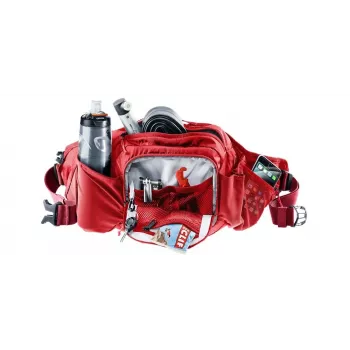 Deuter Pulse 5 l nieru jostas soma sarkana