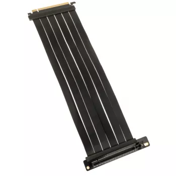 Kolink PCI Express 5.0 x16 uz x16 paaugstināšanas kabelis, 90 grādi, melns – 30 cm