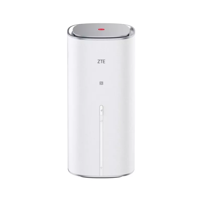 Maršrutētājs ZTE G5 Max Dual Band Wi‑Fi 802.11ac — 5G, Dual SIM, 1x 2.5GbE, USB‑C, 48V, balts