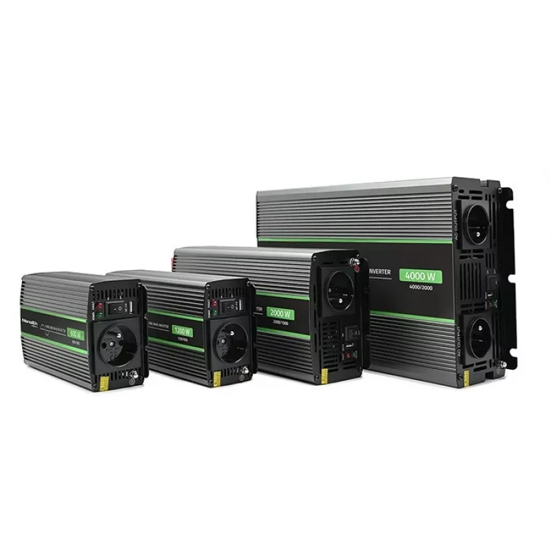 Qoltec Monolith strāvas adapteris/invertors Auto 4000 W Melns