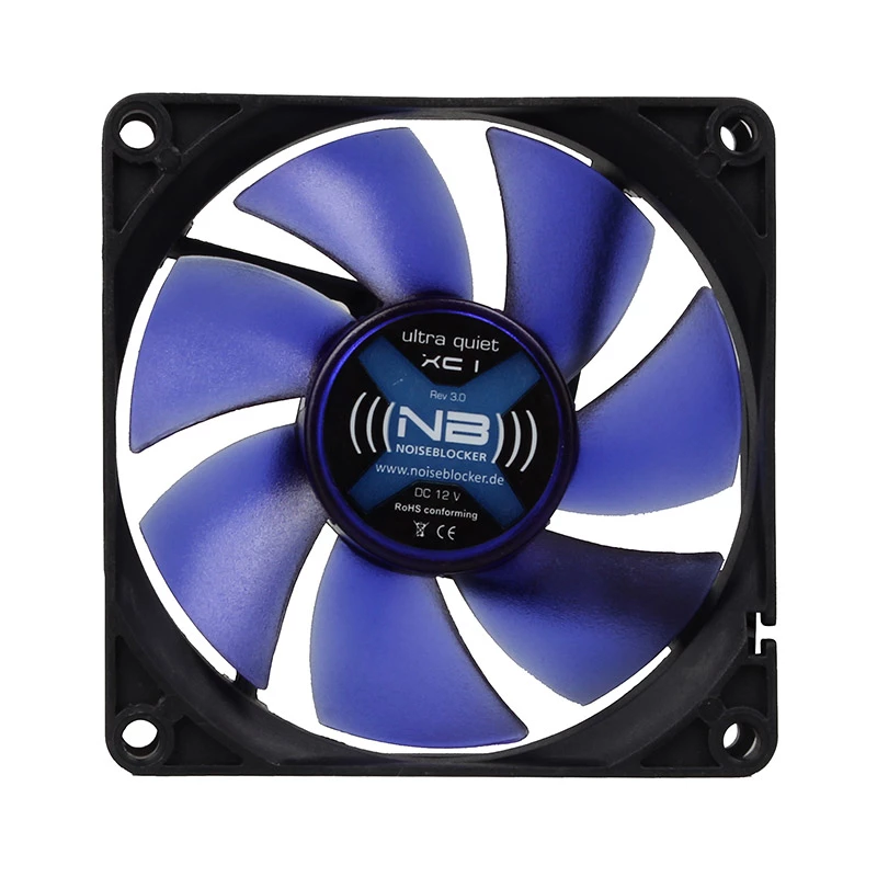 Noiseblocker BlackSilent ventilators XC1 - 80 mm (L-XC1B)