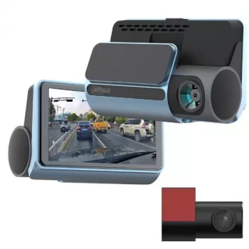 Dahua Technology DHI-DAE-HC3511GW-S8 dashcam 4K Ultra HD Wi-Fi USB Melns, Blue
