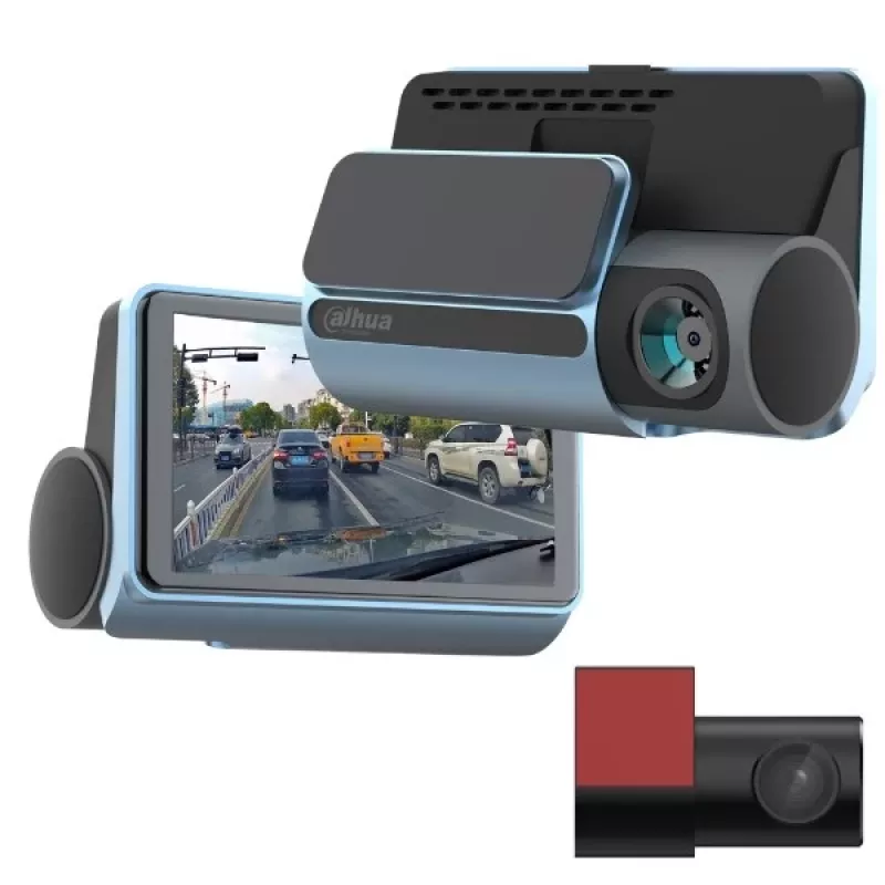 Dahua Technology DHI-DAE-HC3511GW-S8 dashcam 4K Ultra HD Wi-Fi USB Melns, Blue