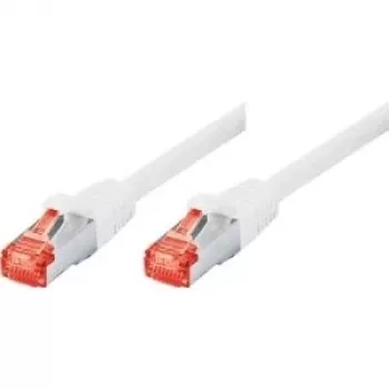 Tecline exertis Connect - komutācijas kabelis - RJ-45 (vīr.) uz RJ-45 (vīr.) - 2 m - SSTP kabelis - CAT 6 - bez halogēna - balts (71502W)