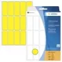 HERMA - pastāvīgas līmlapiņas - dzeltenas - 20 x 50 mm 480 uzlīmes (32 loksnes x 15) (2411)