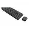 Logitech Keyboard MK235 bezvadu tastatūra+pele pelēka CZ