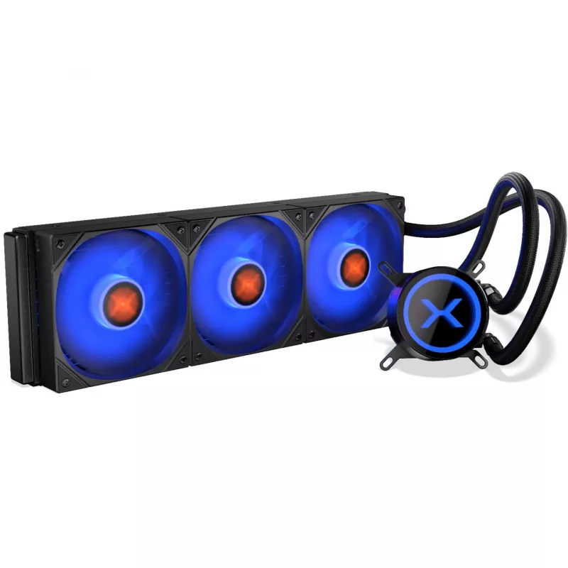 Dzesēšanas ventilators KRUX HydroX 360 ARGB, saderīgs ar 360 mm radiatoru, ARGB apgaismojums