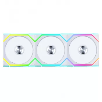 Lian Li UNI FAN SL Wireless 120 ARGB Reverse Blade balts, 3 gab.