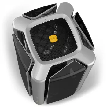 Computer Case Geometric Future M2 THE ARK Case TG - pelēka