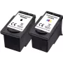 Renkforce tintes kombinētais iepakojums aizstāj Canon PG-560 + CL-561 (3713C006) saderīgs melna, ciāna, fuksīna, dzeltena RF-I-C-PG560CL561BKCMY2PK RF-5706084 (RF-5706084)