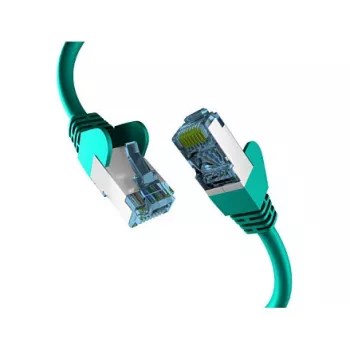 EFB-Elektronik RJ45 komutācijas kabelis ar Cat.7 neapstrādātu kabeli, zaļš, 3 m, S/FTP PIMF tīkla kabelis LAN DSL ražotājs: EFB Elektronik (EC020200196)
