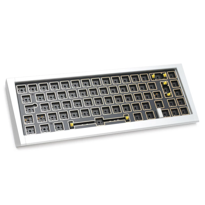 Ducky Outlaw 65 tastatūra universāla USB sudraba mehāniska RGB LED
