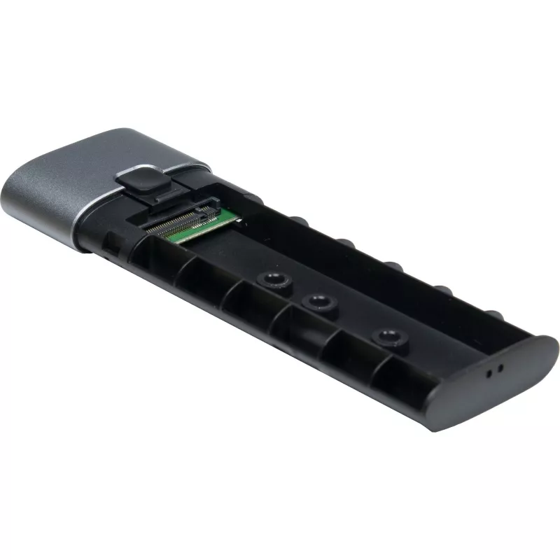 HDD korpuss Inter-Tech GD-MS013 Zils M.2 PCI Express 10 Gbit/s