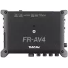 Pārnēsājams audio ierakstītājs Tascam FR-AV4 — 6 kanāli, 4 XLR combo + 2x 3,5 mm, 24/32 biti, 48/96/192 kHz, MicroSD līdz 512 GB, USB-C, PD
